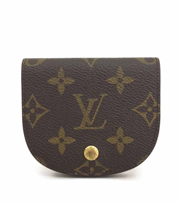 Louis Vuitton Monogram Porte Monnaie Gousset Coin Purse wallet