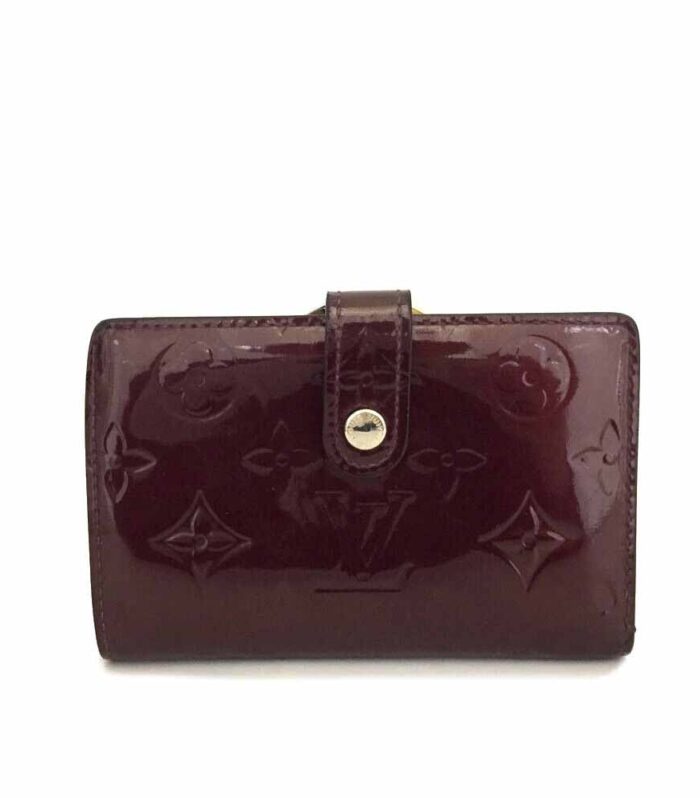 Louis Vuitton Monogram Vernis Porte Monnaie Billets Viennois Wallet