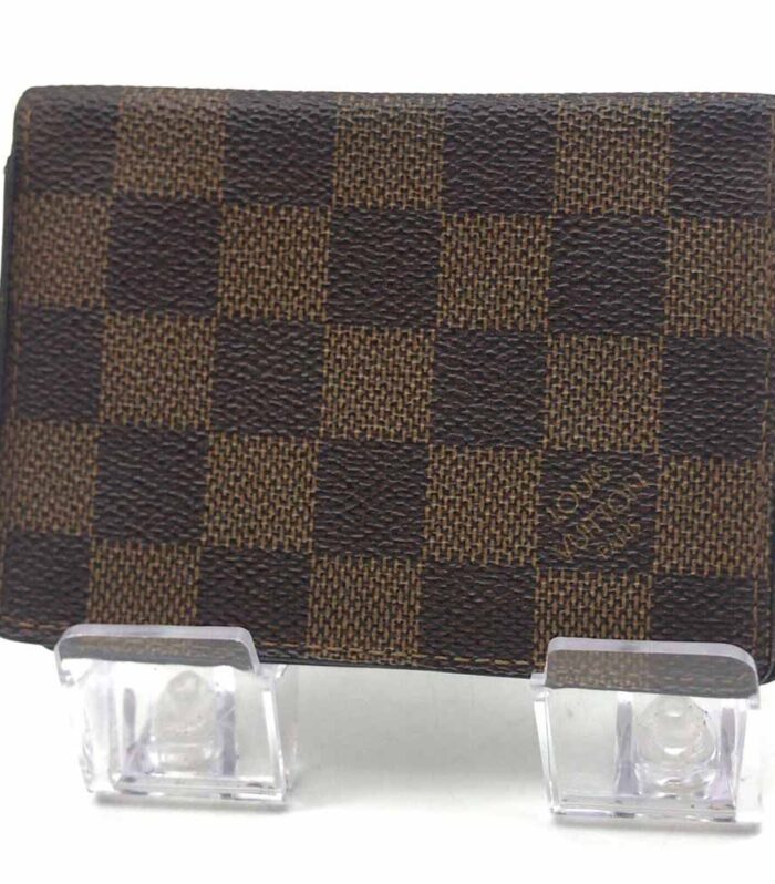 Louis Vuitton Monogram Porte 2 cartes Vertical Pass Card Case