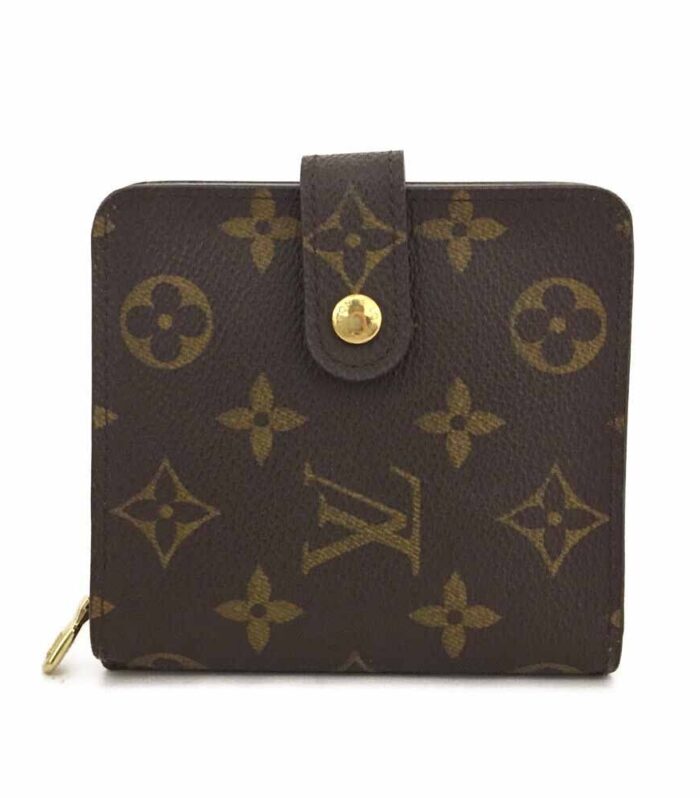 Louis Vuitton Monogram Compact Zip Bifold Wallet