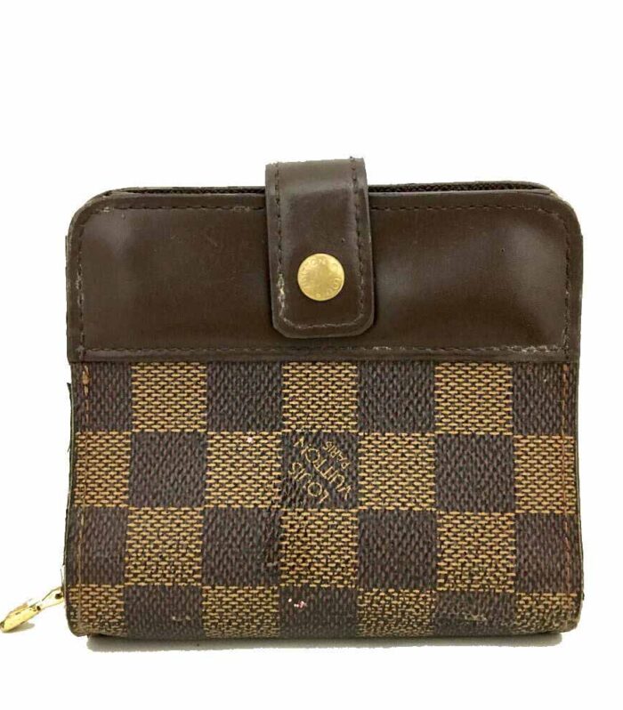 Louis Vuitton Damier Compact Zip Bifold Wallet
