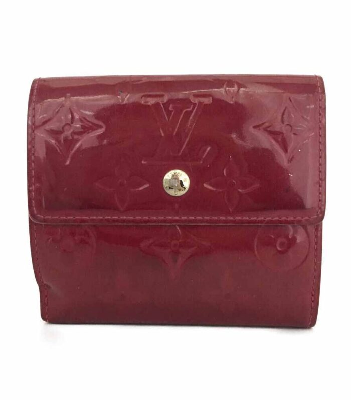 Louis Vuitton Monogram Vernis Porte Mannaie Billets Cartes Credit Wallet