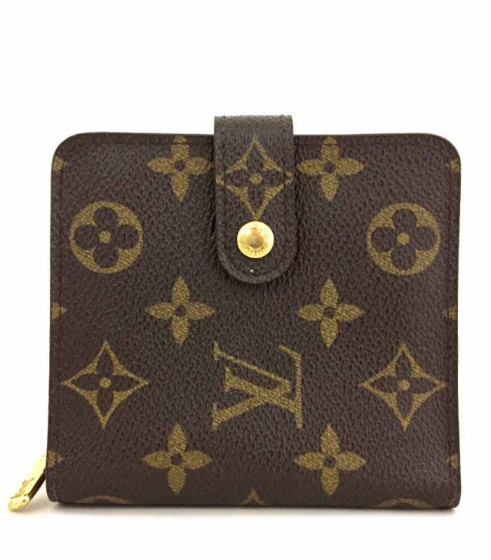 Louis Vuitton Monogram Compact Zip Bifold Wallet