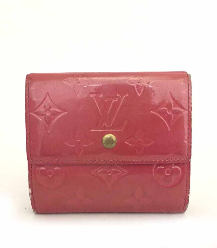 Louis Vuitton Monogram Vernis Porte Mannaie Billets Cartes Credit Wallet